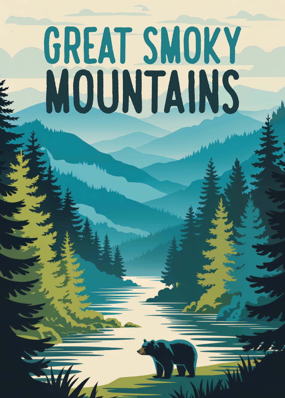 acrylic-print-great-smoky-mountains