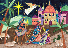 acrylic-print-three-wise-men-and-an-angel-christmas