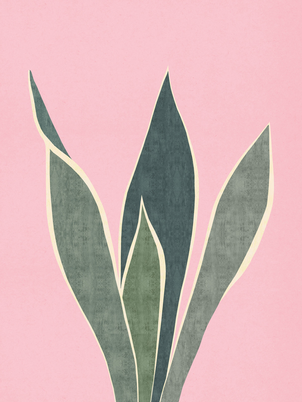 acrylic-print-stylized-green-leaves