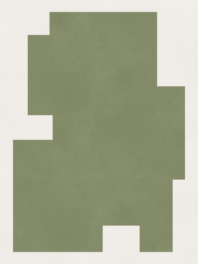 poster-print-green-geometric-form