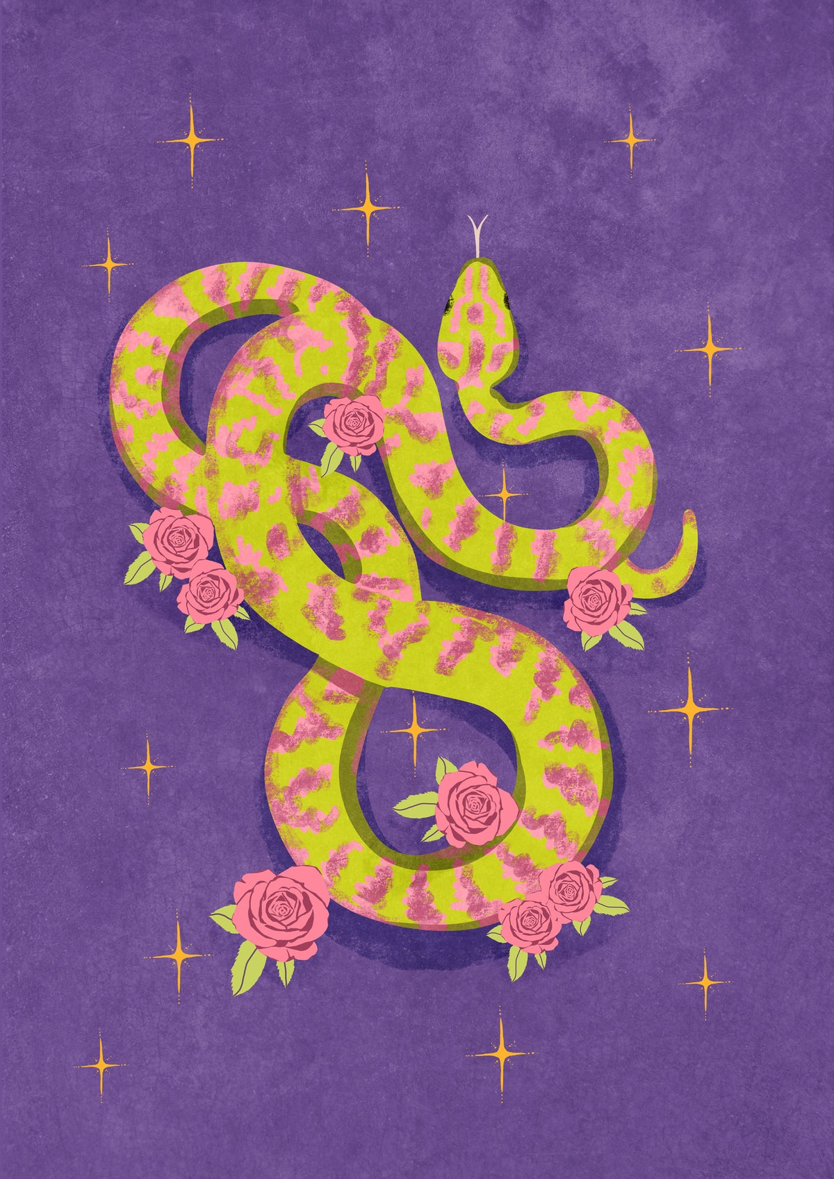aluminium-print-snake