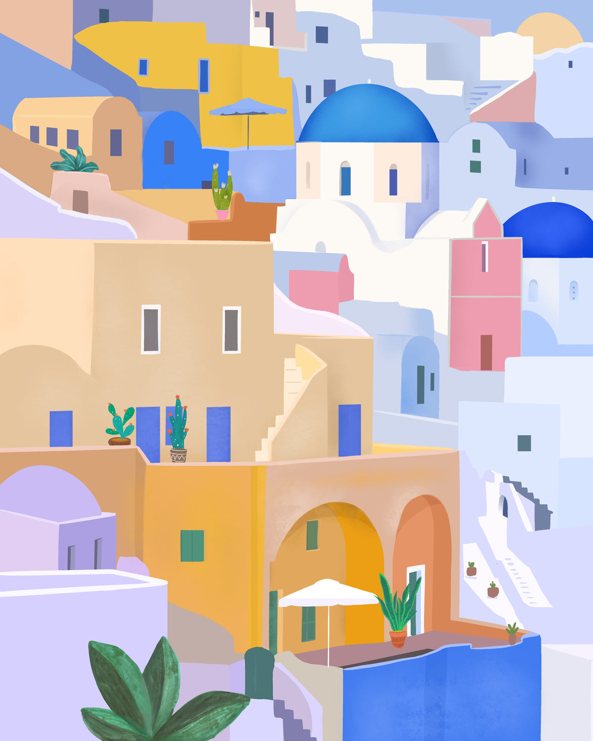 aluminium-print-santorini-greece-2