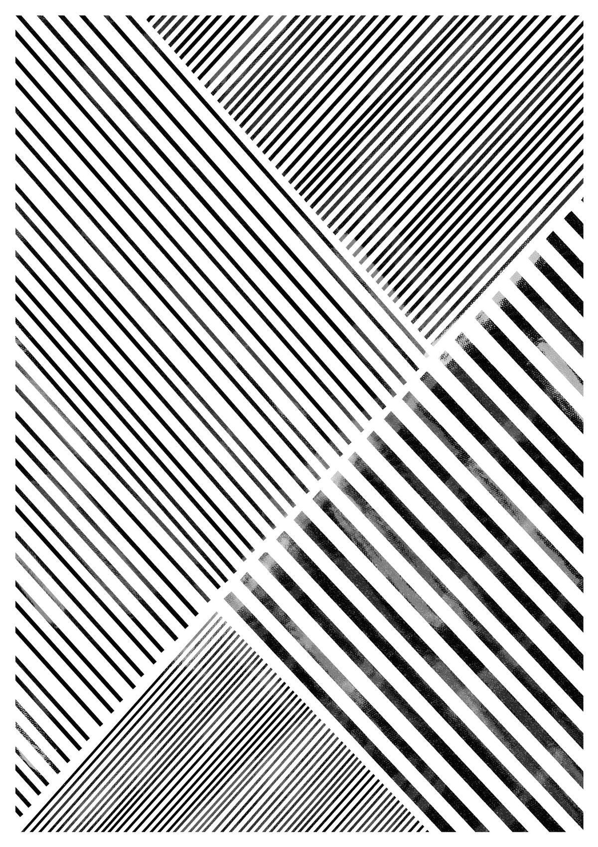framedcanvas-print-diagonal-patterns