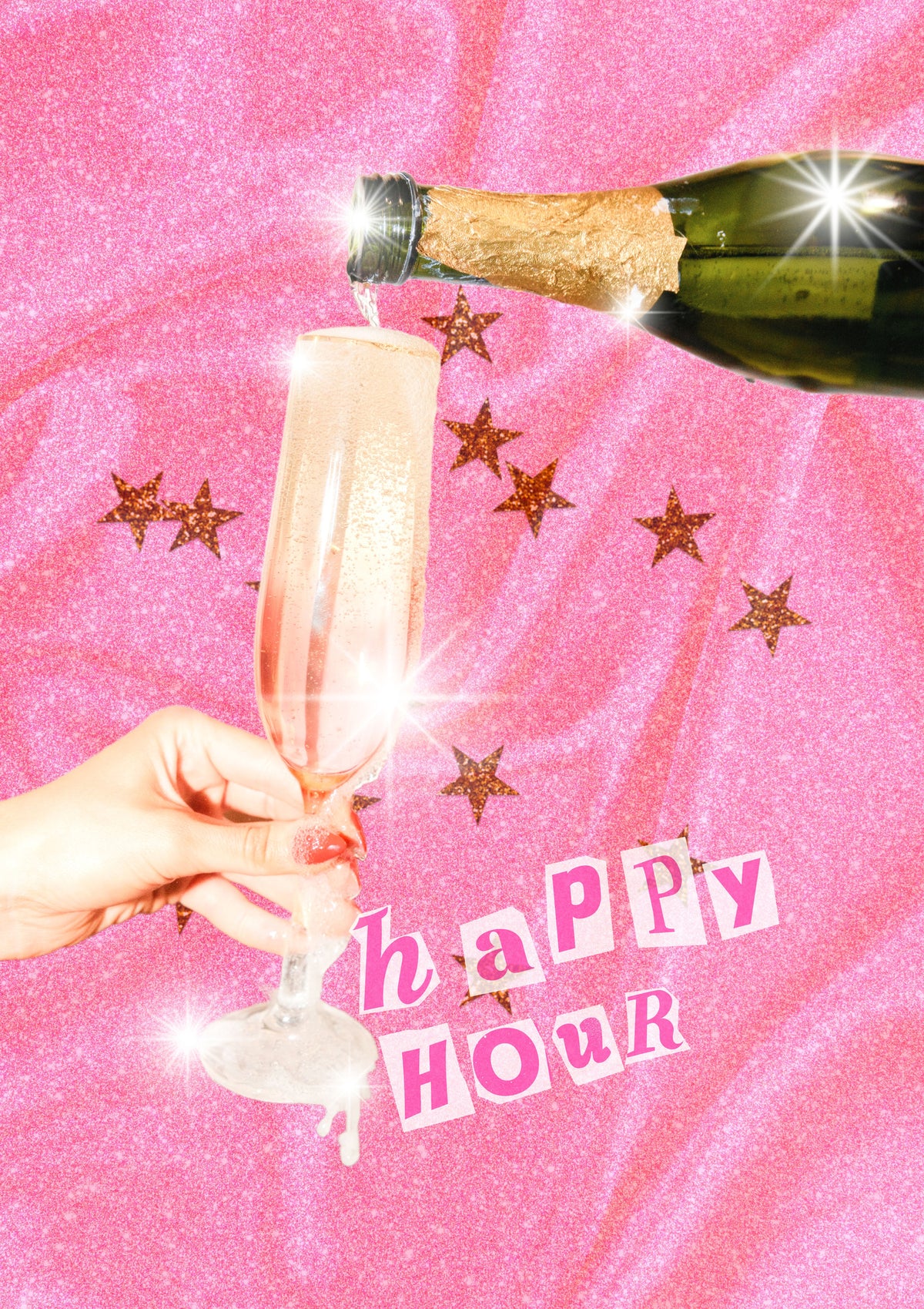 aluminium-print-bubbly-celebration