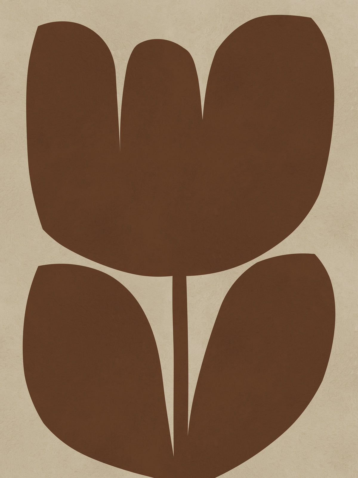 acrylic-print-bold-tulip-silhouette