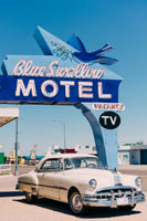 framedcanvas-print-blue-swallow-motel