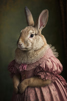 poster-print-regal-rabbit-lady