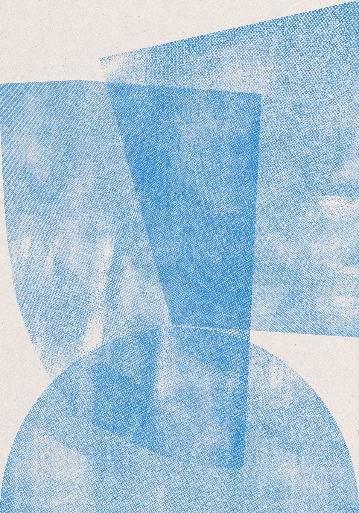 framedposter-print-blue-geometric-waves
