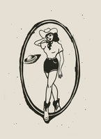 framedposter-print-pinup-space-cowgirl
