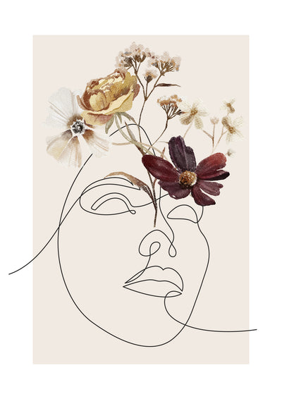 poster-print-wild-flower-face
