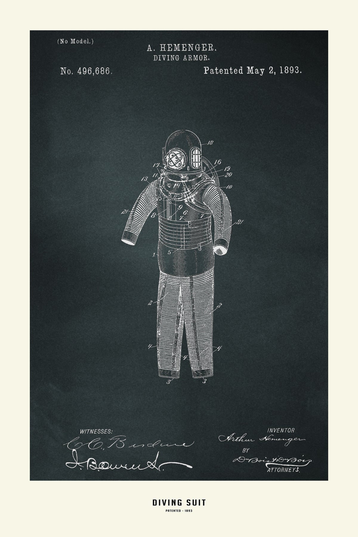 framedcanvas-print-diving-suit-patented-1893