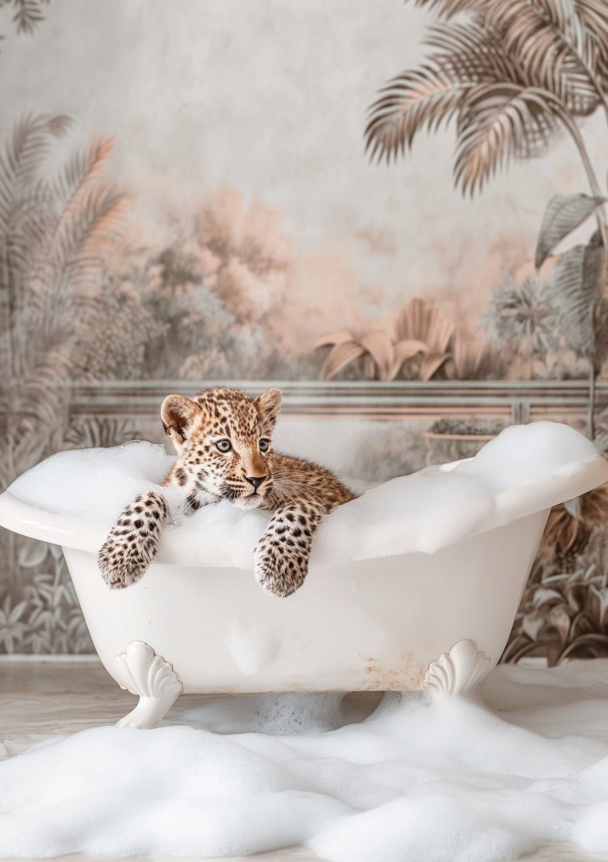 framedposter-print-leopards-bubble-delight