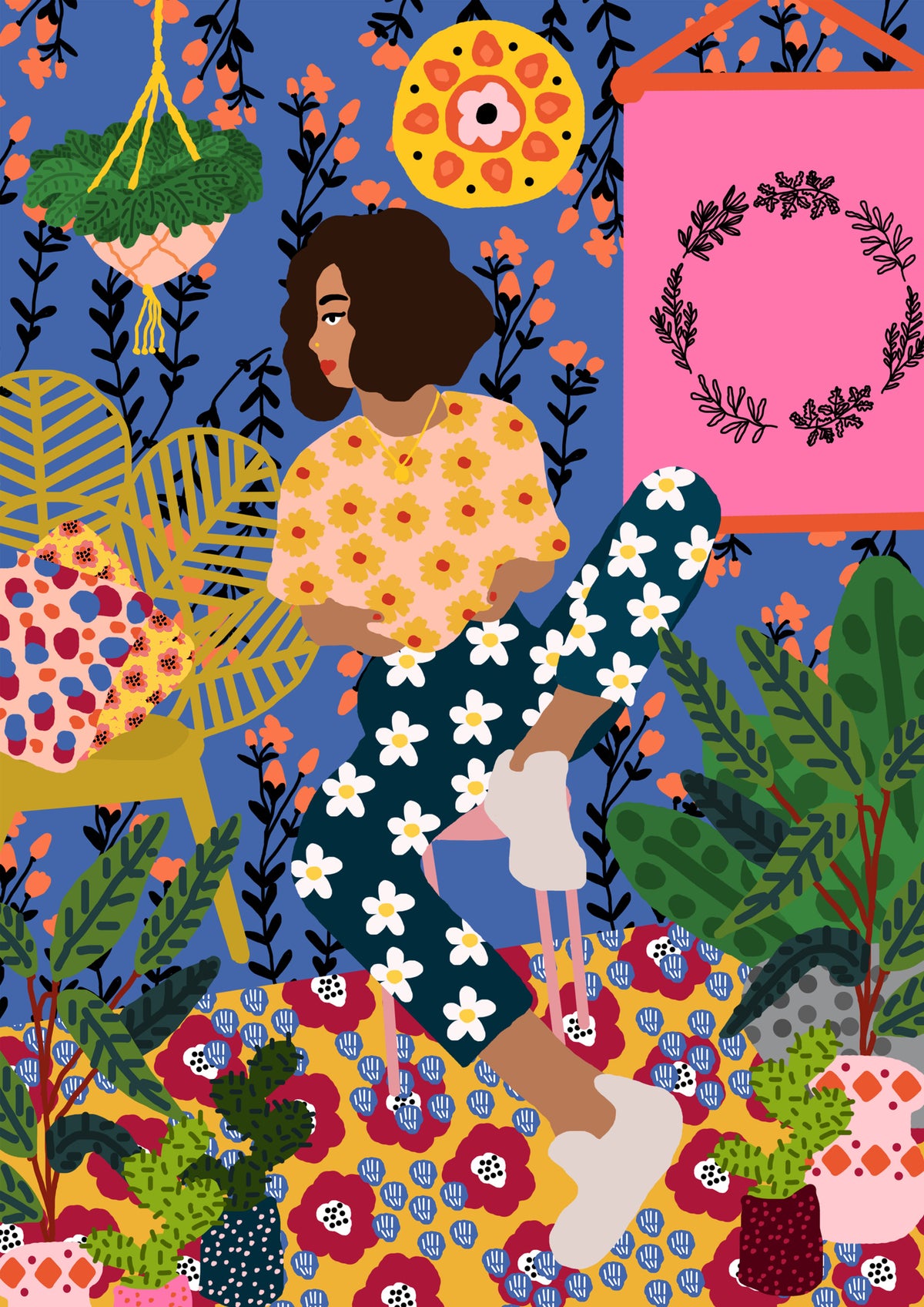 canvas-print-floral-retreat-girl