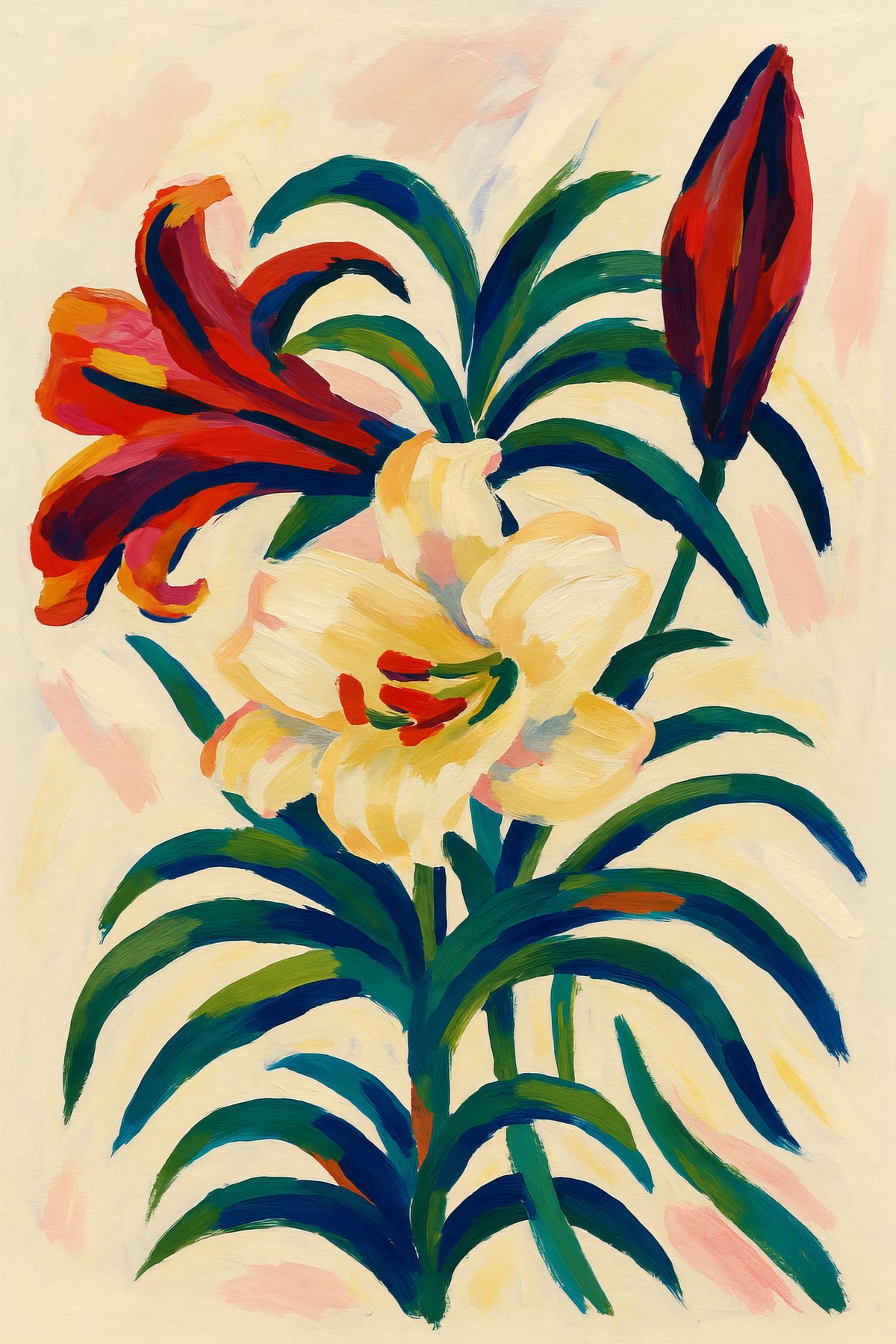 framedposter-print-lily-flower-3