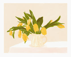 canvas-print-pandcyellowtulips