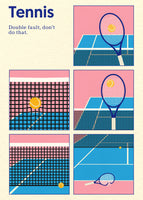 aluminium-print-poster-tennis-double-vault