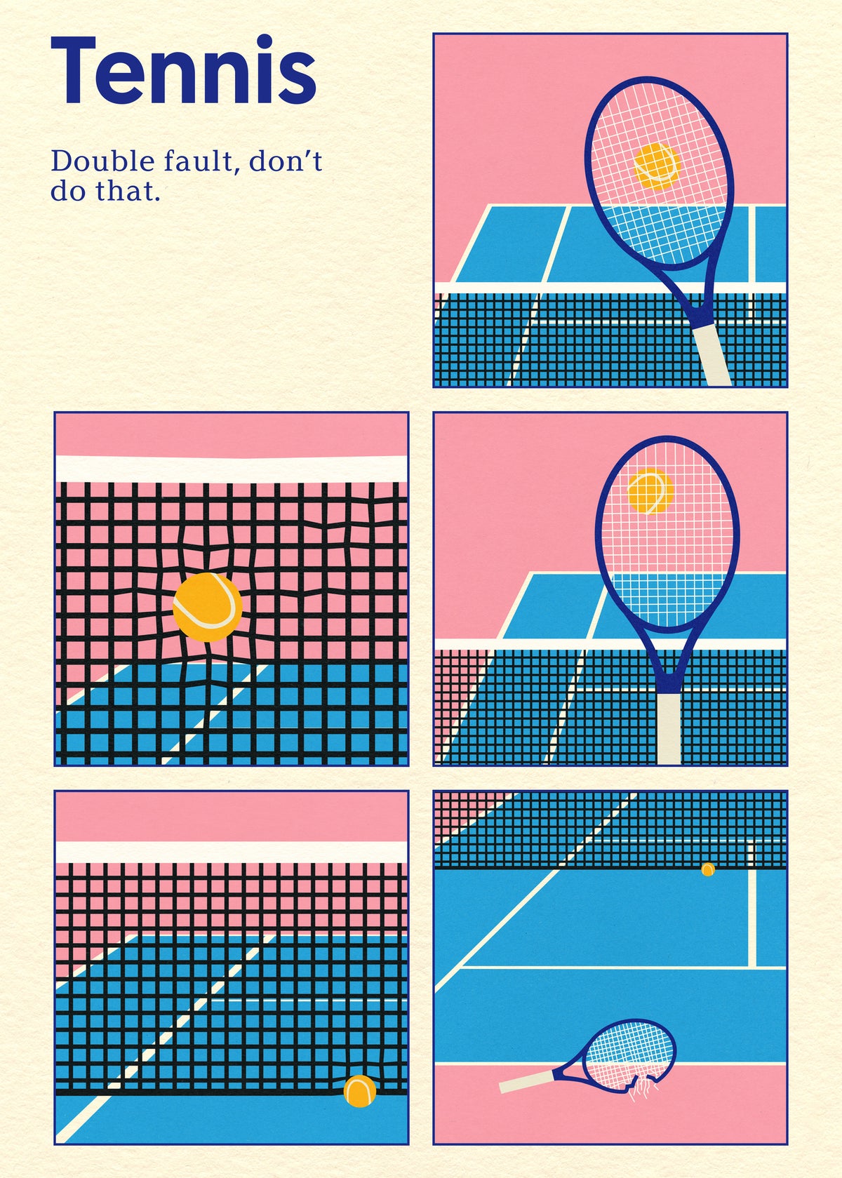 aluminium-print-poster-tennis-double-vault