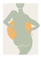 framedposter-print-green-woman