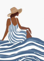 canvas-print-the-girl-in-the-striped-dress