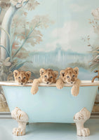 acrylic-print-blue-lagoon-lion-cubs