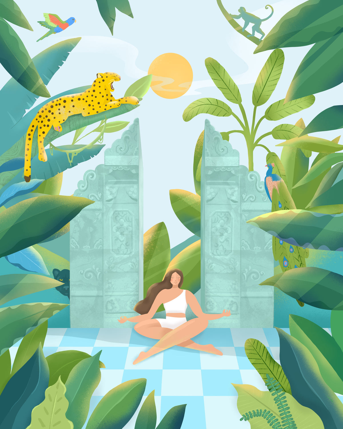 framedposter-print-jungle-zen