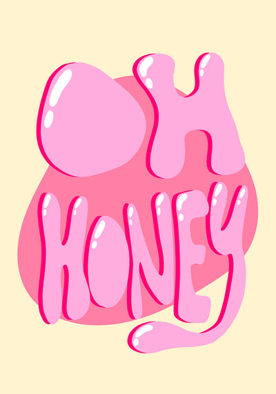 poster-print-sweet-bubble-letters