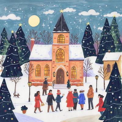 poster-print-winter-christmas-evening-at-the-church