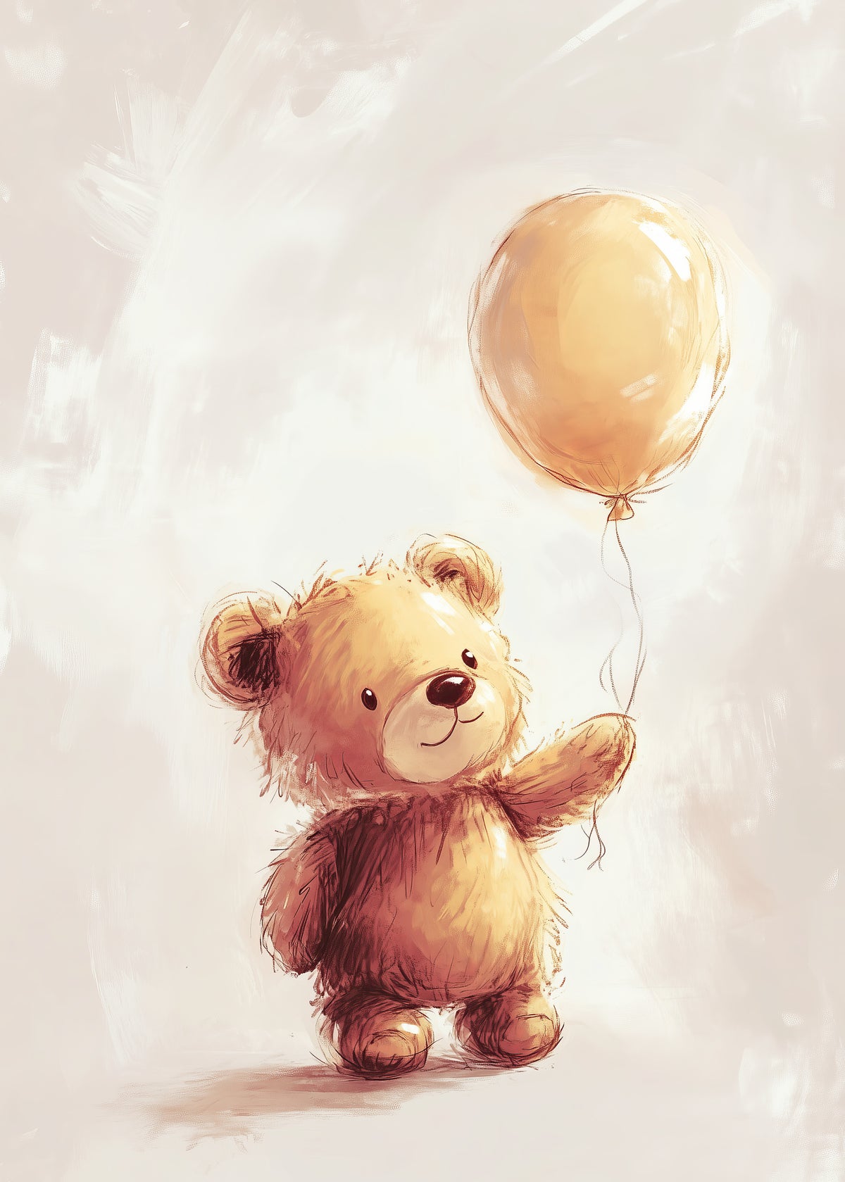 canvas-print-teddy-bear-and-balloon