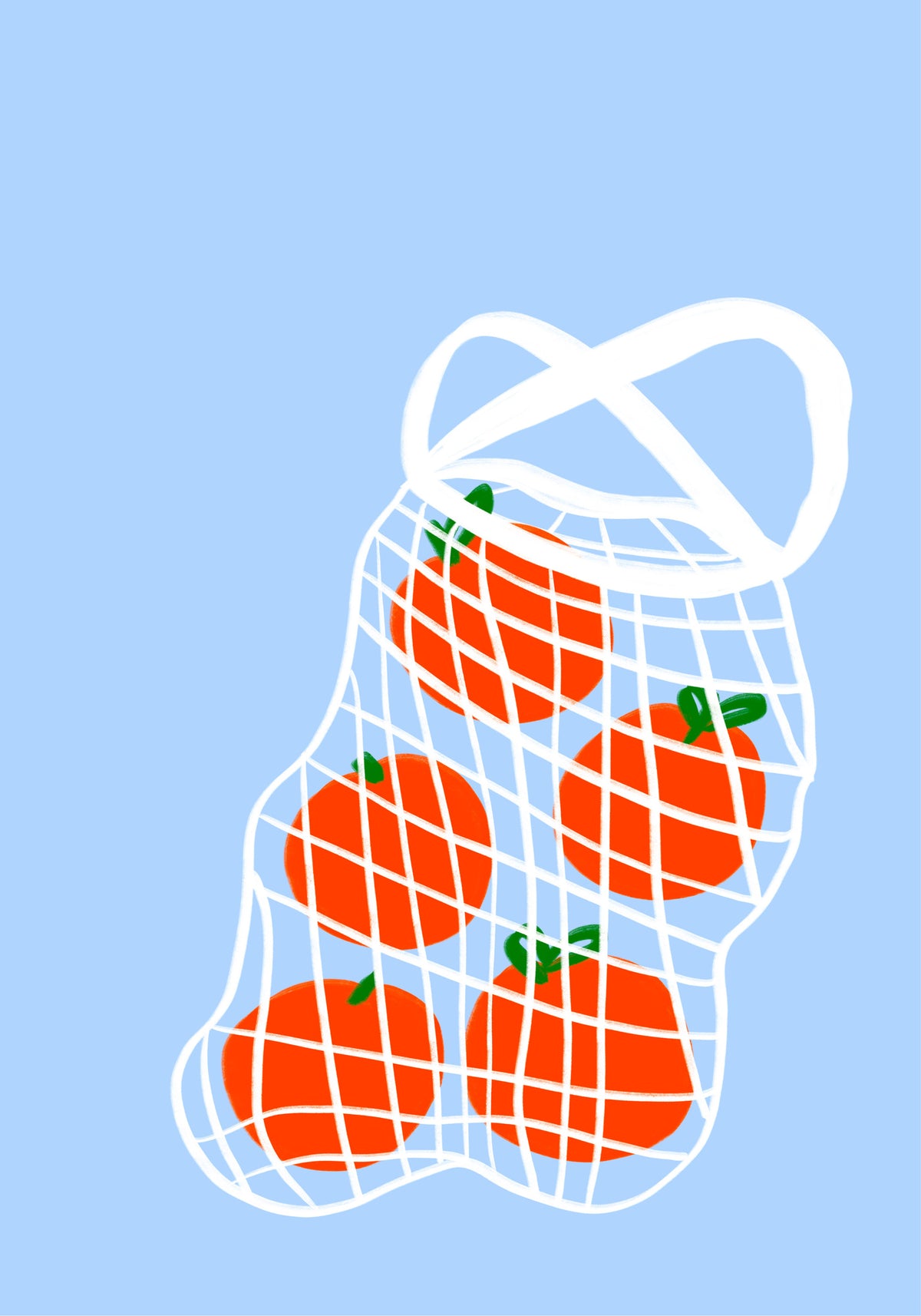 acrylic-print-tomatoes-in-mesh