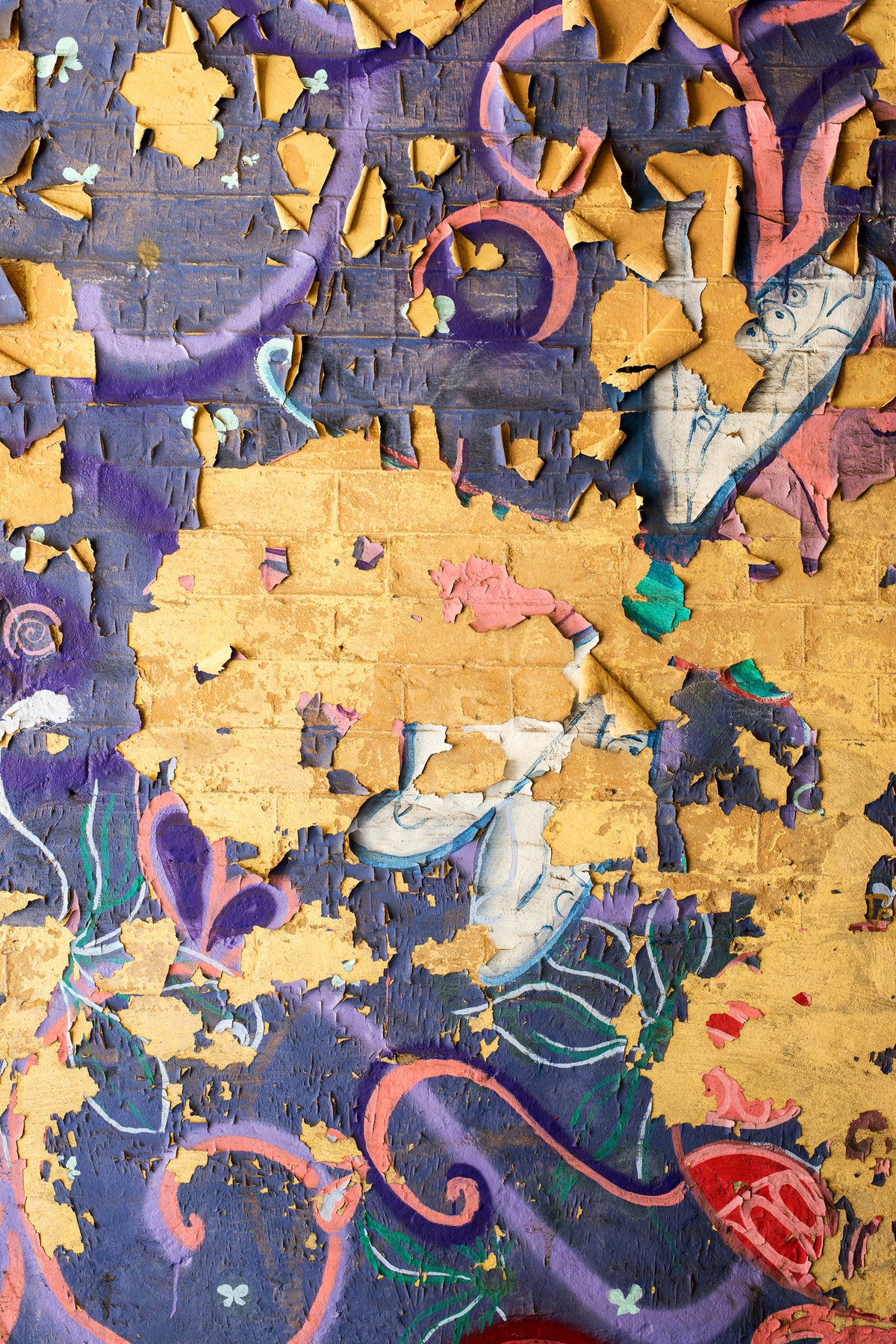 acrylic-print-graffiti-on-the-wall