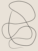 framedposter-print-swirling-one-line-art