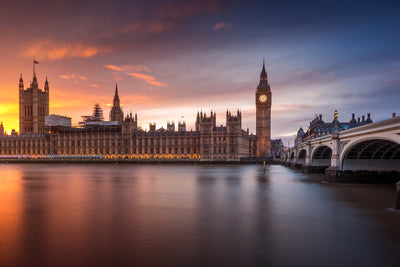 poster-print-london-palace-of-westminster-sunset