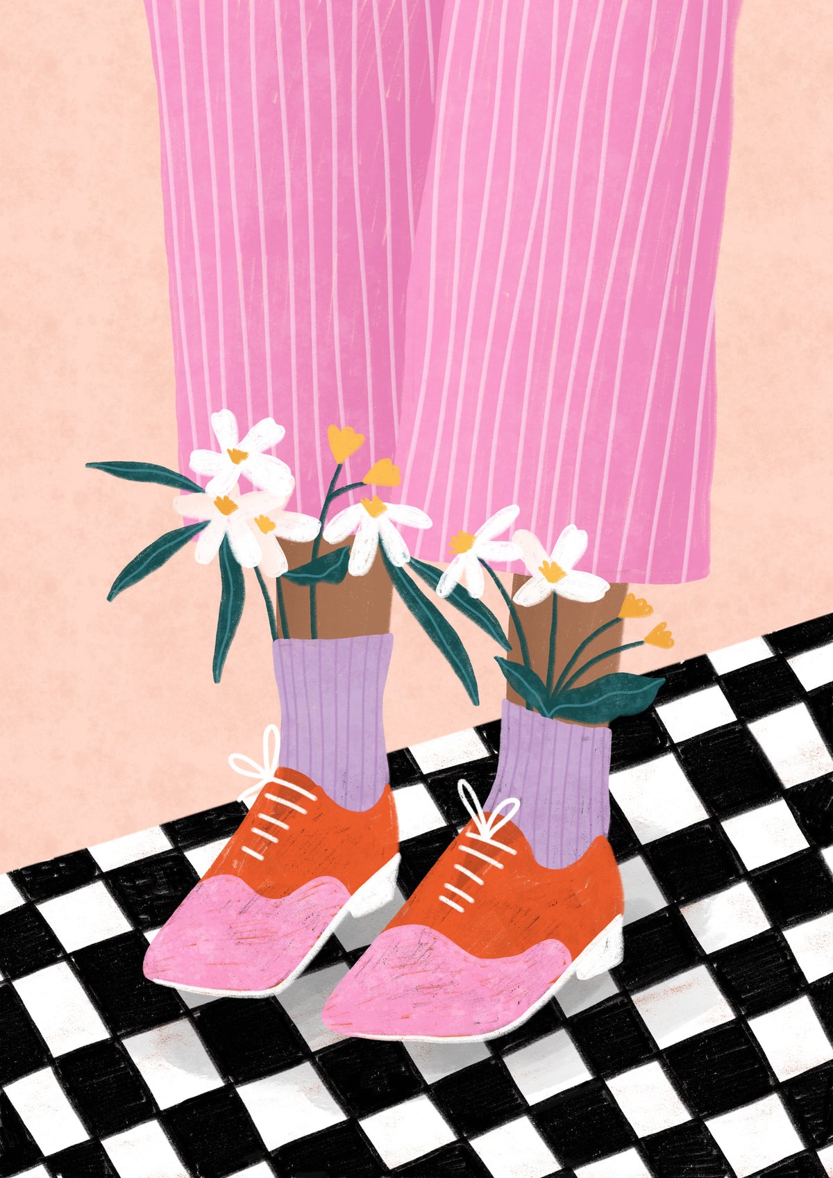 framedcanvas-print-floral-feet-fashion