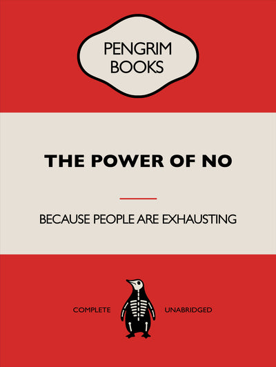 poster-print-the-power-of-no-funny-vintage-book-cover-sarcastic-self-help-red