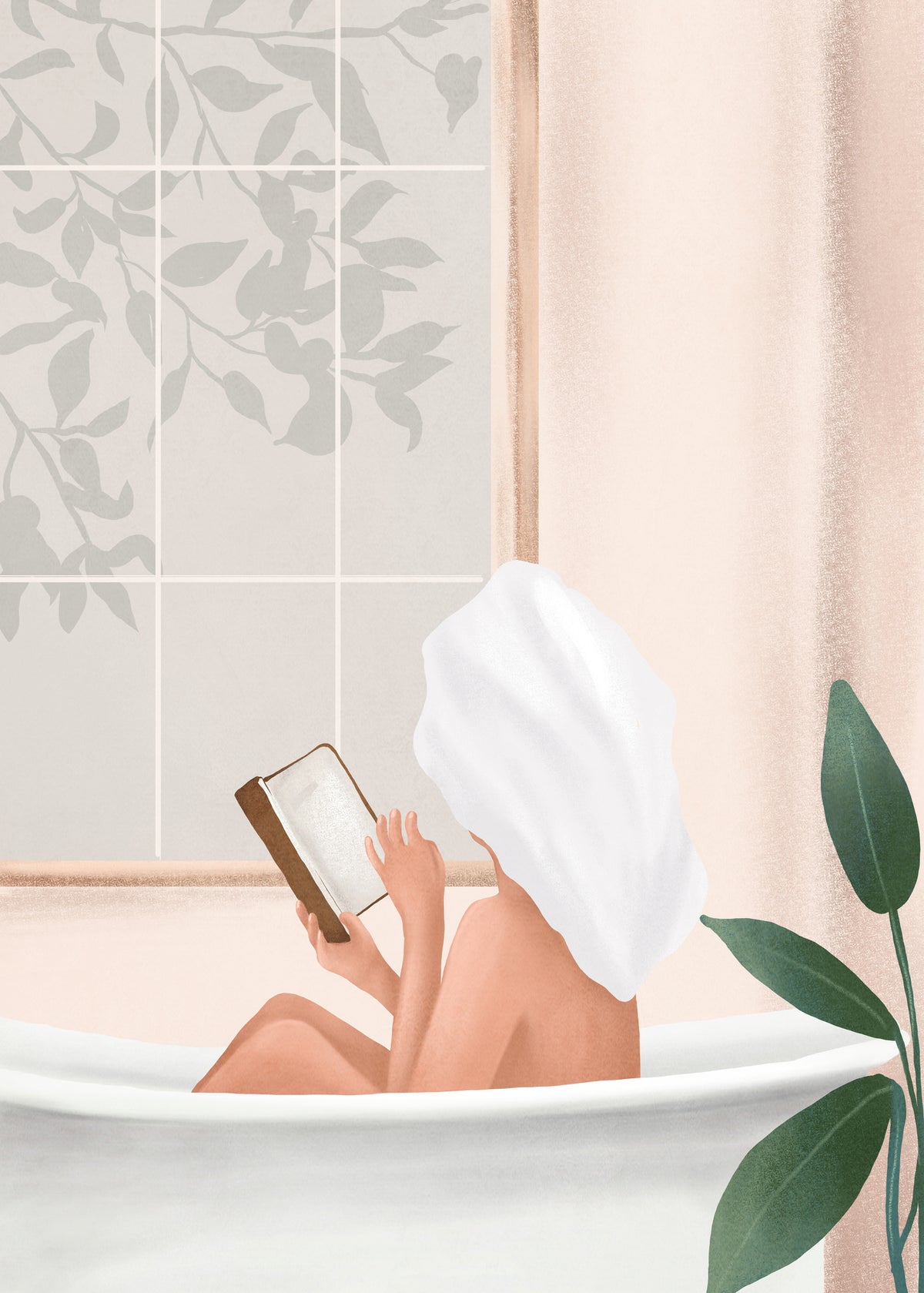 framedposter-print-reading-girl-in-bathtub