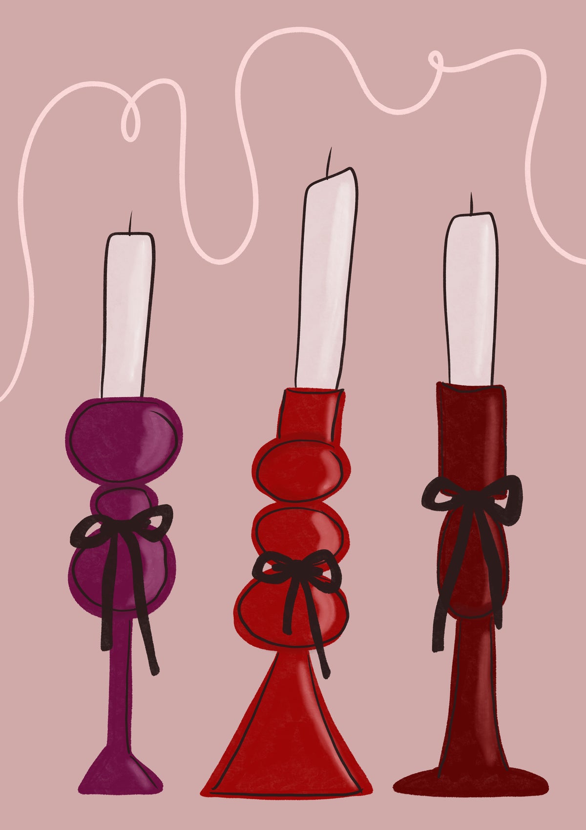 aluminium-print-trio-of-candles