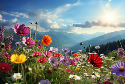poster-print-bunt-bluehende-bergwiese-im-fruehling