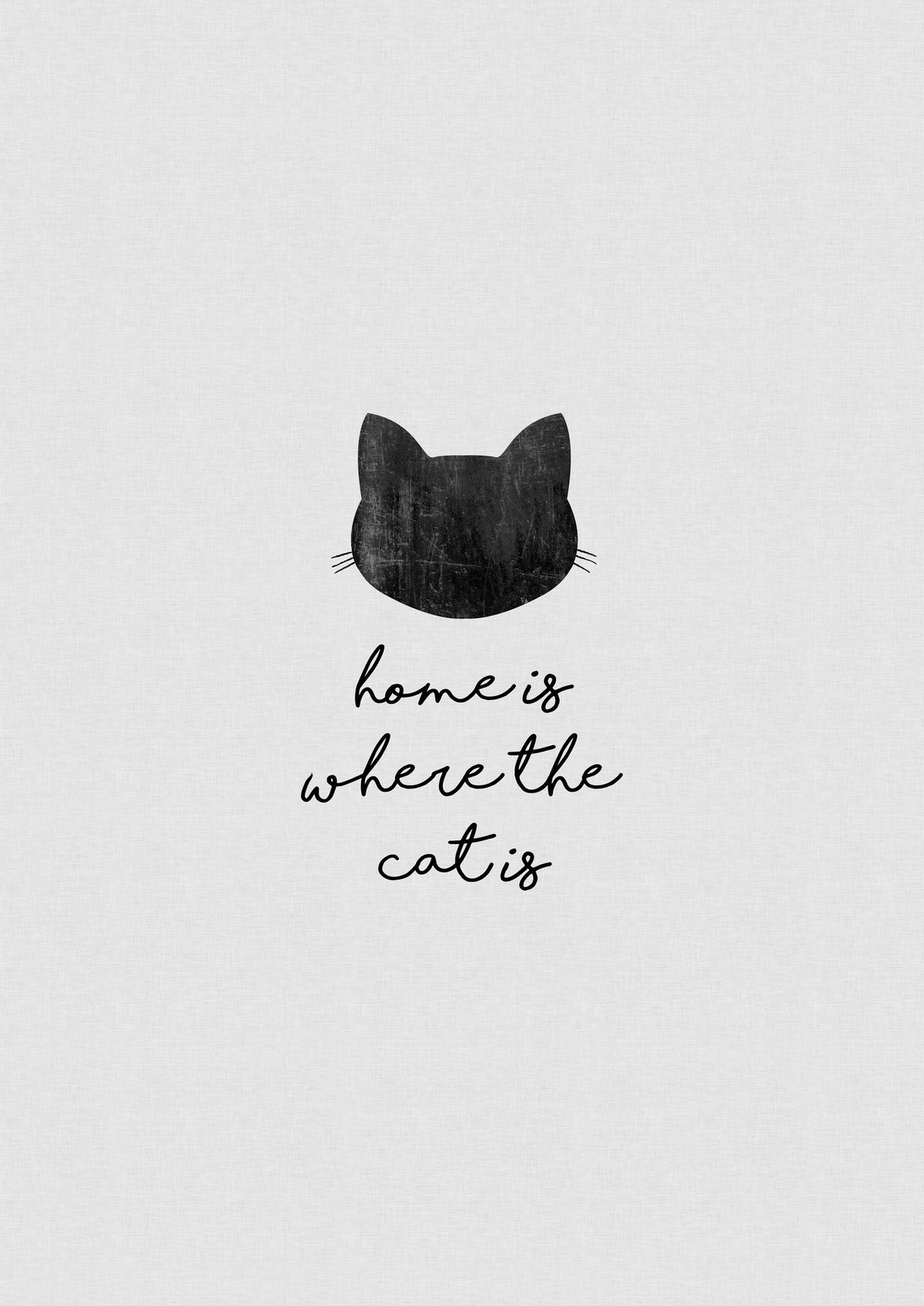 framedposter-print-home-is-where-the-cat-is