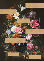 poster-print-bouquet-of-vintage-oil-painting-flowers-modern-collage