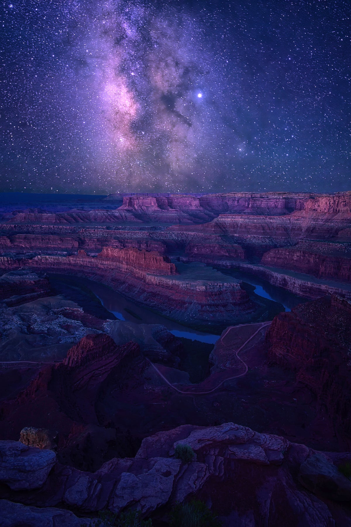 framedposter-print-milky-way-over-dead-horse-point