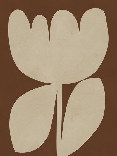 poster-print-beige-blossom-shapes