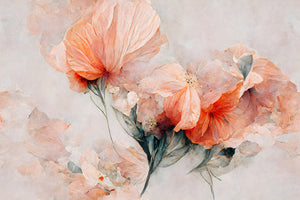 aluminium-print-blossoms-in-coral