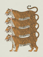 acrylic-print-four-tigers