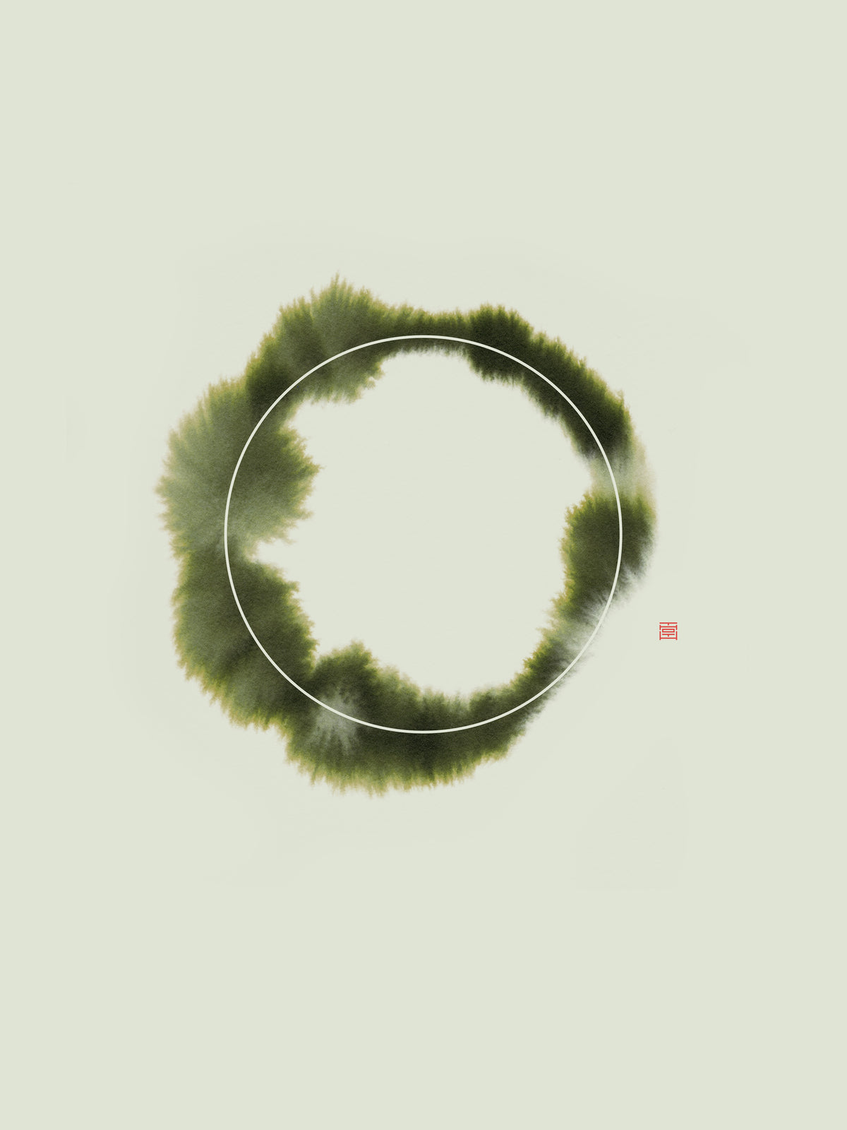 aluminium-print-circle-n1-green