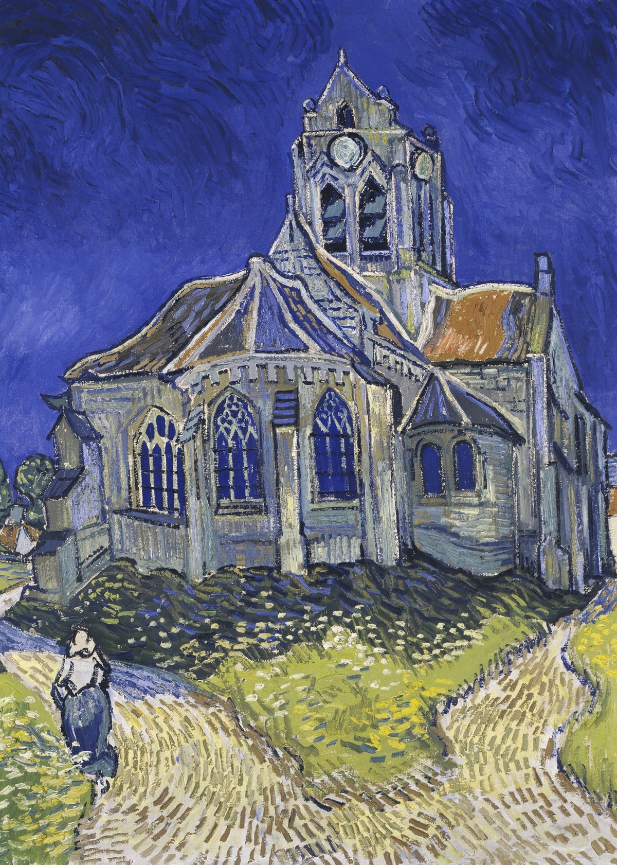 canvas-print-vincent-van-goghs-the-church-at-auvers-1890