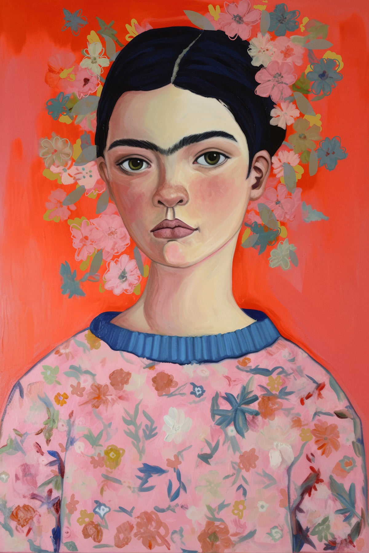 framedcanvas-print-floral-portrait-aura