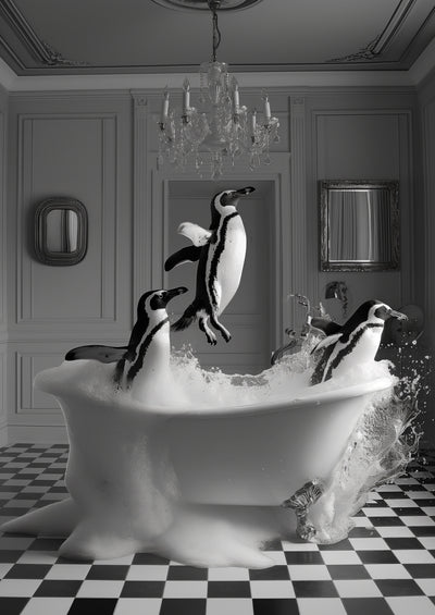 poster-print-penguin-party