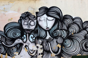 3-piece-aluminium-print-the-couple-on-the-wall