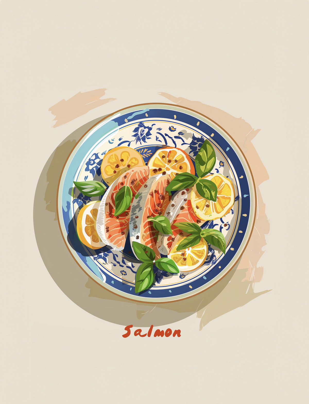 acrylic-print-zesty-salmon-plate