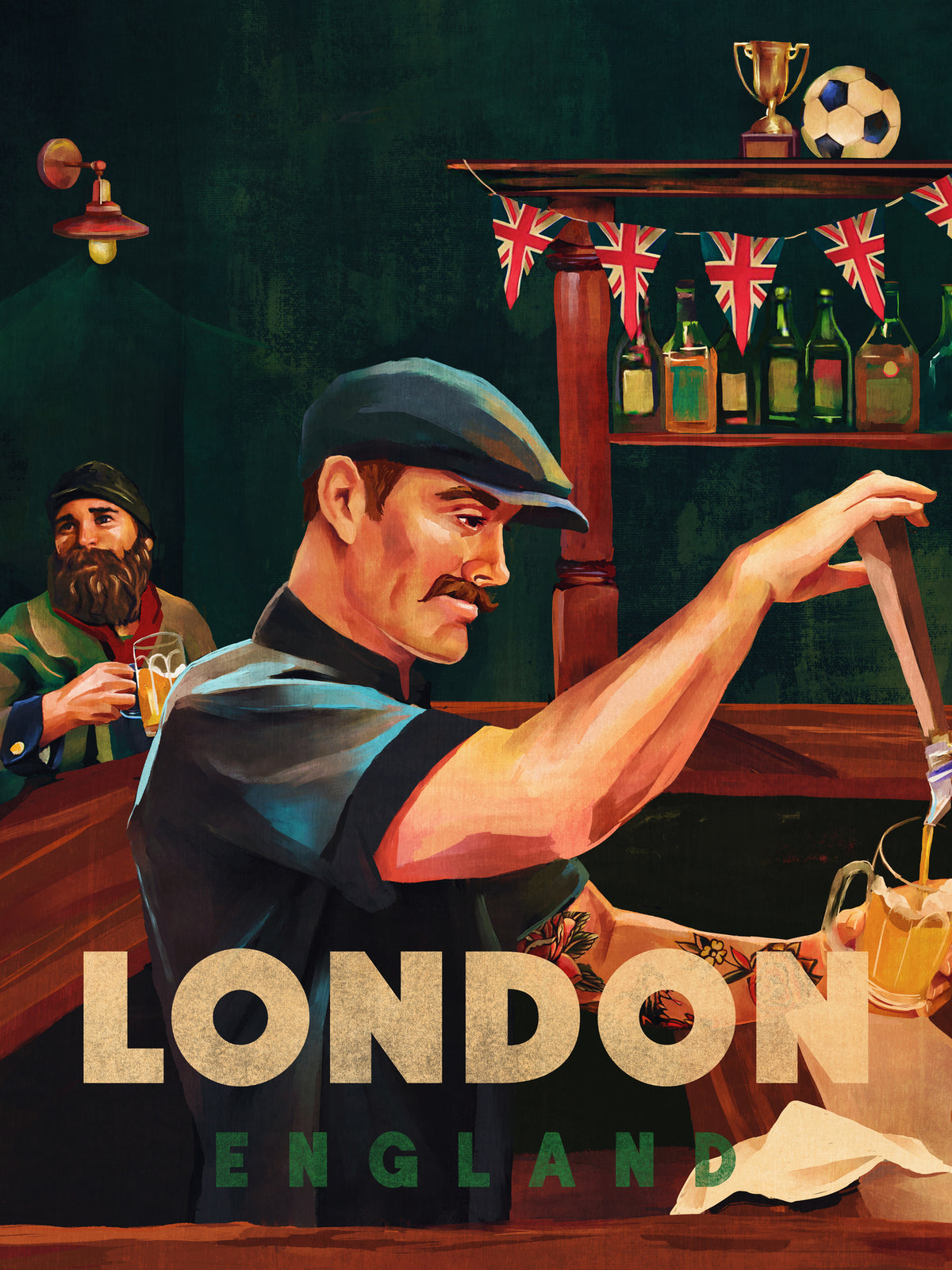 aluminium-print-london-england-pub-bartender